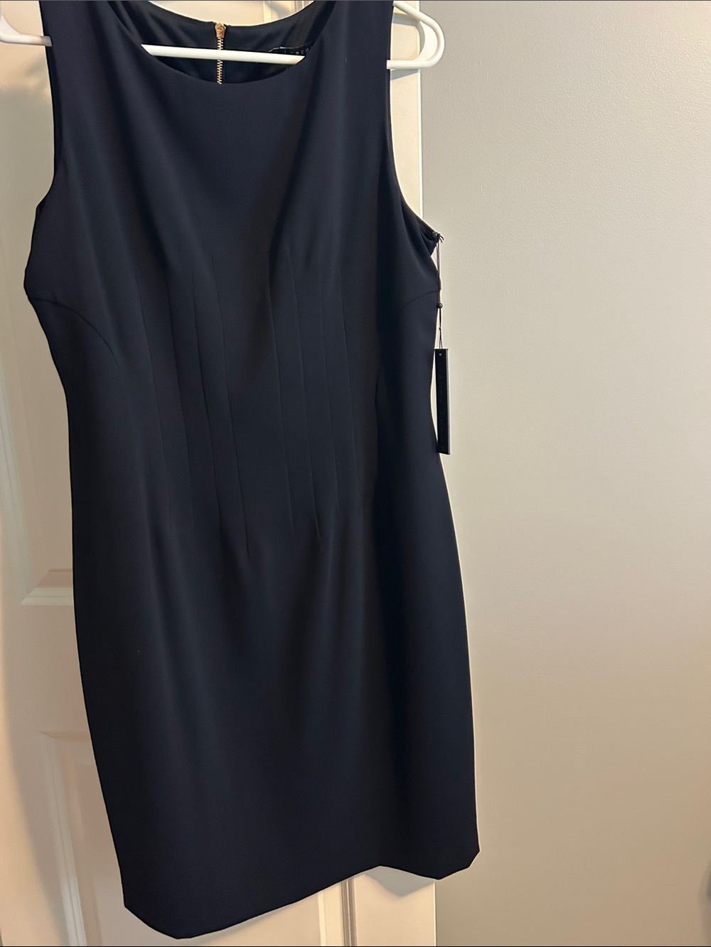 Ivanka Trump Black Sleeveless Mini Dress